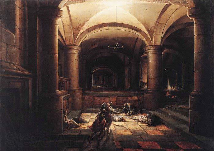 Harmen van Steenwyck The Liberation of St Peter France oil painting art